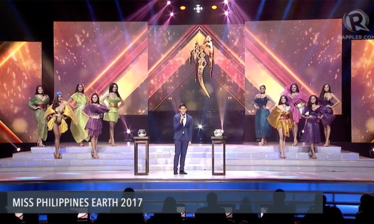 Miss Philippines Earth 2017: Top 10 Q&A portion Miss Philippines Earth 2017: Top 10 Q&A portion