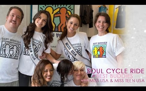 Soul Cycle Event with Miss USA and Miss Teen USA Soul Cycle Event with Miss USA and Miss Teen USA
