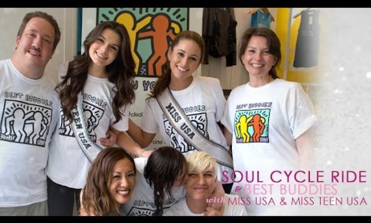 Soul Cycle Event with Miss USA and Miss Teen USA Soul Cycle Event with Miss USA and Miss Teen USA