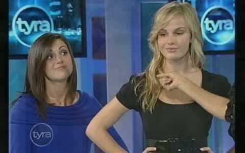 Miss Teen South Carolina re-answers on the Tyra show Miss Teen South Carolina re-answers on the Tyra show