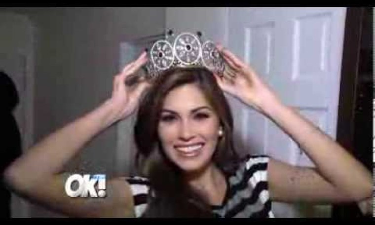 OK! TV Exclusive: Miss USA And Miss Universe In Their NYC Apartment OK! TV Exclusive: Miss USA And Miss Universe In Their NYC Apartment