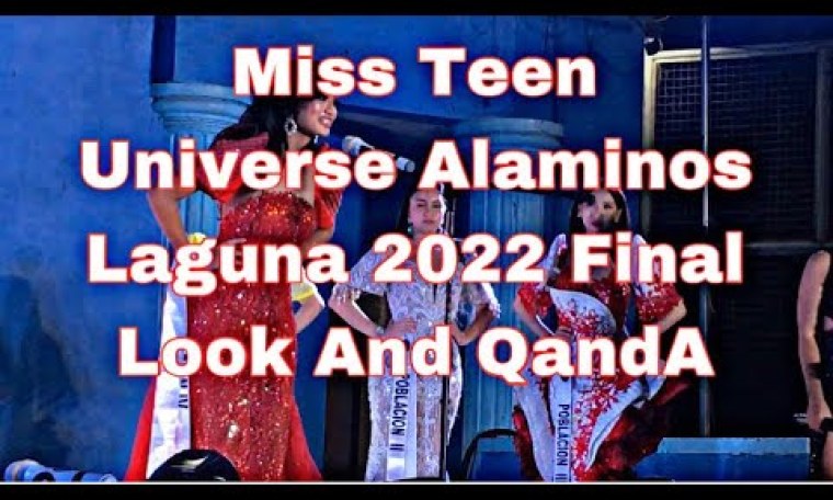 Miss Teen Universe Alaminos Laguna 2022 Top 6 Final Look And Question And Answer Portion Miss Teen Universe Alaminos Laguna 2022 Top 6 Final Look And Question And Answer Portion