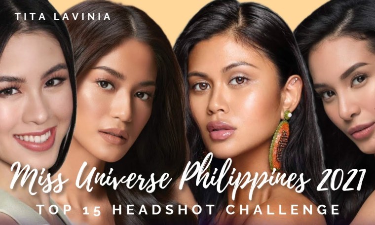 Miss Universe Philippines 2021 Top 15 Headshot Challenge Miss Universe Philippines 2021 Top 15 Headshot Challenge