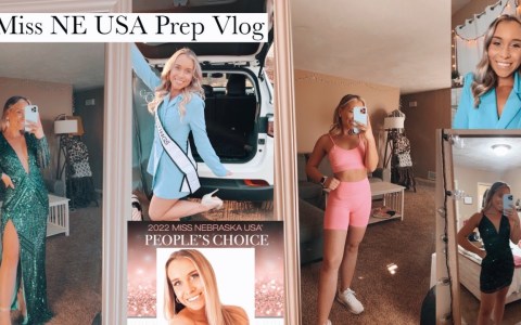 Miss Nebraska USA prep vlog | getting my hair done, working out, picking up my dress & what I spent Miss Nebraska USA prep vlog | getting my hair done, working out, picking up my dress & what I spent