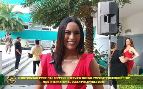 MAE COPPENS FOR MISS INTERNATIONAL QUEEN PHILIPPINES 2023 | Quick Interview with Pageant Trend MAE COPPENS FOR MISS INTERNATIONAL QUEEN PHILIPPINES 2023 | Quick Interview with Pageant Trend