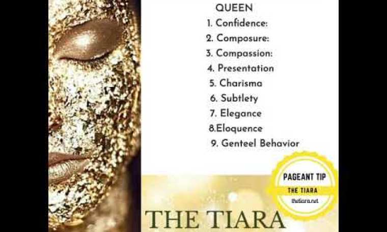 Pageant Tip by The Tiara Pageant Training Studio : The Elements of a Poised Beauty Queen Pageant Tip by The Tiara Pageant Training Studio : The Elements of a Poised Beauty Queen