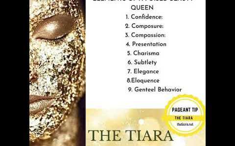 Pageant Tip by The Tiara Pageant Training Studio : The Elements of a Poised Beauty Queen Pageant Tip by The Tiara Pageant Training Studio : The Elements of a Poised Beauty Queen