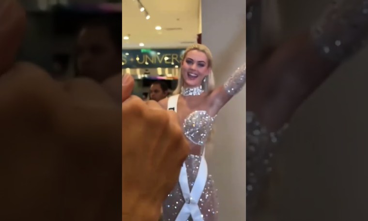 Wow! Dazzling Evening Gown for Preliminary Miss Universe 2024 Denmark Wow! Dazzling Evening Gown for Preliminary Miss Universe 2024 Denmark