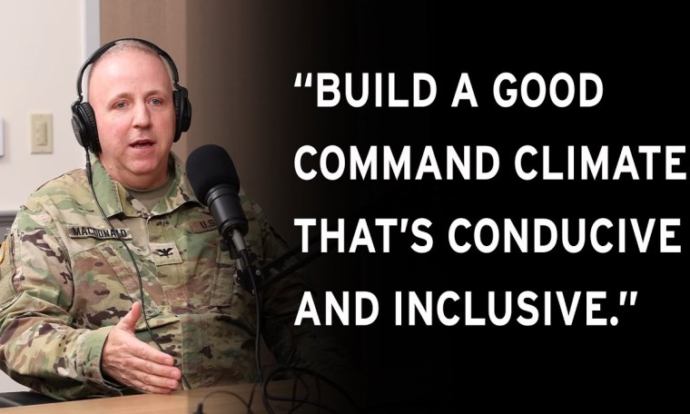 The Hindsight Episode 10: Leadership with Col MacDonald, Commander of 56th Troop Command The Hindsight Episode 10: Leadership with Col MacDonald, Commander of 56th Troop Command