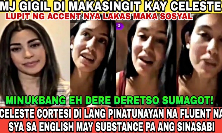 GRABE ANG LUPIT NG ACCENT! CELESTE CORTESI BINIDA NA BIHASA NA SYA SA ENGLISH WITH ITALIAN ACCENT GRABE ANG LUPIT NG ACCENT! CELESTE CORTESI BINIDA NA BIHASA NA SYA SA ENGLISH WITH ITALIAN ACCENT