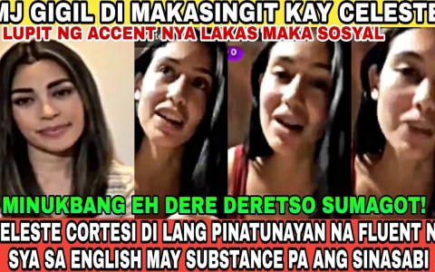GRABE ANG LUPIT NG ACCENT! CELESTE CORTESI BINIDA NA BIHASA NA SYA SA ENGLISH WITH ITALIAN ACCENT GRABE ANG LUPIT NG ACCENT! CELESTE CORTESI BINIDA NA BIHASA NA SYA SA ENGLISH WITH ITALIAN ACCENT