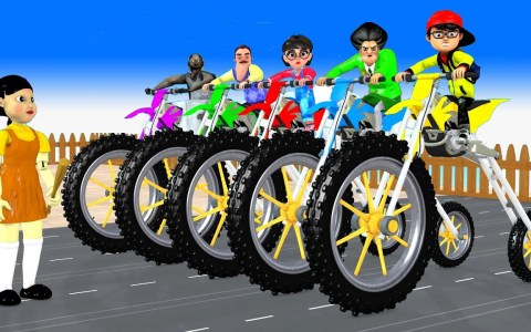 Scary Teacher 3D vs Squid Game Giant Wheels Climbing Wooden Slopes 5 Times Challenge Miss T Loser Scary Teacher 3D vs Squid Game Giant Wheels Climbing Wooden Slopes 5 Times Challenge Miss T Loser