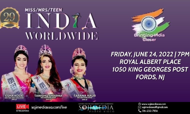 MISS/MRS/TEEN INDIA WORLDWIDE MISS/MRS/TEEN INDIA WORLDWIDE