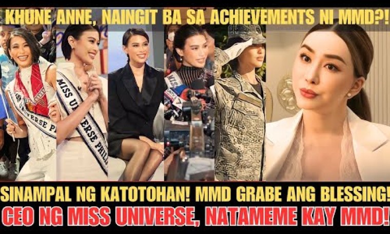 NATAMEME NA?! GANTI NI MICHELLE DEE SA CEO NG MISS UNIVERSE, ITO NA! KHUN ANNE, INGGIT DAW KAY MMD?! NATAMEME NA?! GANTI NI MICHELLE DEE SA CEO NG MISS UNIVERSE, ITO NA! KHUN ANNE, INGGIT DAW KAY MMD?!