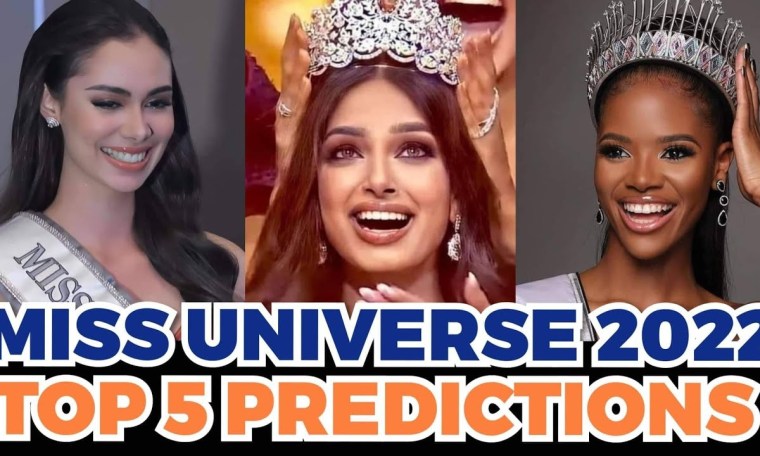 MISS UNIVERSE 2022 TOP 5 OFFICIAL PREDICTIONS MISS UNIVERSE 2022 TOP 5 OFFICIAL PREDICTIONS