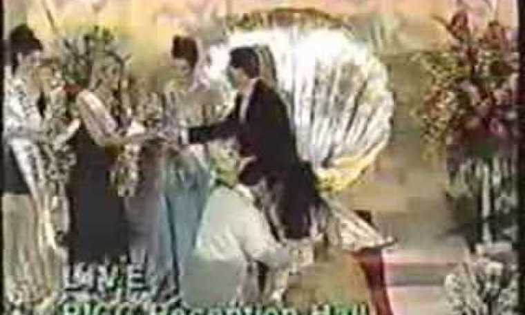 Miss Universe 1994- Coronation Toast Miss Universe 1994- Coronation Toast