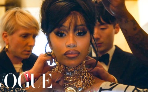 Behind Cardi B's Golden Met Gala Dress | Vogue Behind Cardi B's Golden Met Gala Dress | Vogue