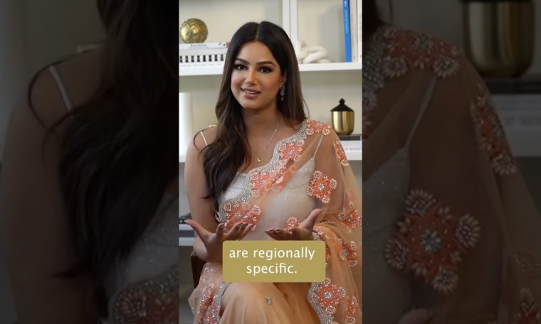 Harnaaz Sandhu teaches you about SARIS! Harnaaz Sandhu teaches you about SARIS!