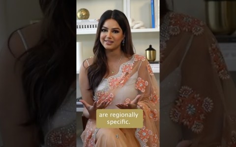 Harnaaz Sandhu teaches you about SARIS! Harnaaz Sandhu teaches you about SARIS!