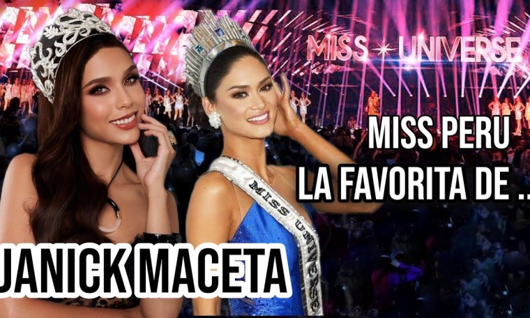 JANICK MACETA MISS PERU la favorita de MISS UNIVERSO JANICK MACETA MISS PERU la favorita de MISS UNIVERSO