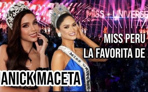 JANICK MACETA MISS PERU la favorita de MISS UNIVERSO JANICK MACETA MISS PERU la favorita de MISS UNIVERSO