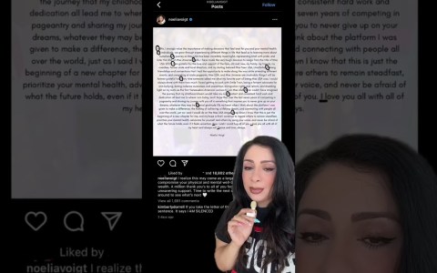 Noelia Voigt Steps Down as Miss USA 2023 with Mysterious Message #missusa #missusa2023 #noeliavoigt Noelia Voigt Steps Down as Miss USA 2023 with Mysterious Message #missusa #missusa2023 #noeliavoigt