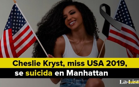 Cheslie Kryst, miss USA 2019, se suicida en Manhattan Cheslie Kryst, miss USA 2019, se suicida en Manhattan