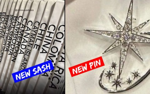 NEW SASH & PIN..Melihat Lebih Dekat Selempang & Pin Kontestan Miss Universe 2022, PL : Kurang iConic NEW SASH & PIN..Melihat Lebih Dekat Selempang & Pin Kontestan Miss Universe 2022, PL : Kurang iConic
