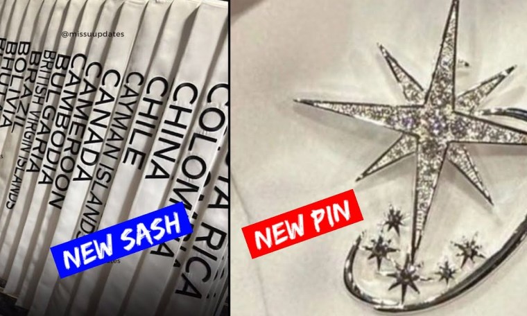 NEW SASH & PIN..Melihat Lebih Dekat Selempang & Pin Kontestan Miss Universe 2022, PL : Kurang iConic NEW SASH & PIN..Melihat Lebih Dekat Selempang & Pin Kontestan Miss Universe 2022, PL : Kurang iConic