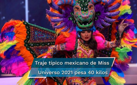A Andrea Meza se le baja la presión tras utilizar el traje tÃpico para Miss Universo A Andrea Meza se le baja la presión tras utilizar el traje tÃpico para Miss Universo