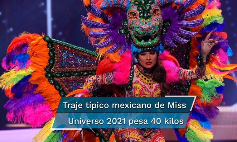 A Andrea Meza se le baja la presión tras utilizar el traje típico para Miss Universo A Andrea Meza se le baja la presión tras utilizar el traje típico para Miss Universo