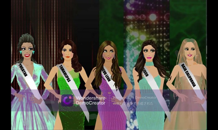 196 Miss Mexico Game Crowning 196 Miss Mexico Game Crowning