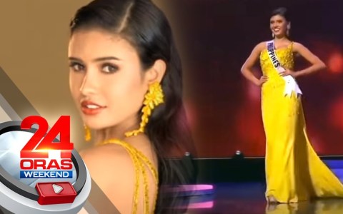 Rabiya Mateo is a showstopper in 69th Miss Universe preliminary evening gown | 24 Oras Weekend Rabiya Mateo is a showstopper in 69th Miss Universe preliminary evening gown | 24 Oras Weekend