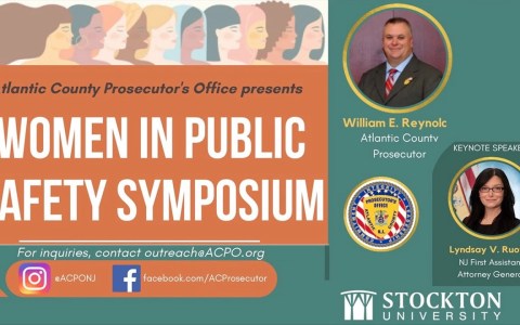 Atlantic County Prosecutor’s Office – Women in Public Safety Symposium at Stockton University Atlantic County Prosecutor’s Office – Women in Public Safety Symposium at Stockton University