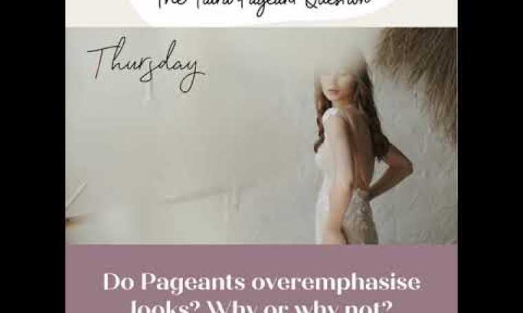 The Tiara Pageant Question: Do pageants overemphasize looks? The Tiara Pageant Question: Do pageants overemphasize looks?