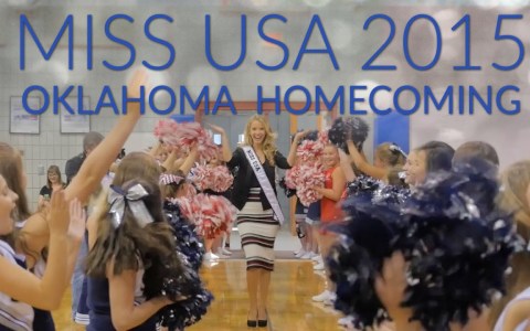 Miss USA 2015 Oklahoma Homecoming Miss USA 2015 Oklahoma Homecoming