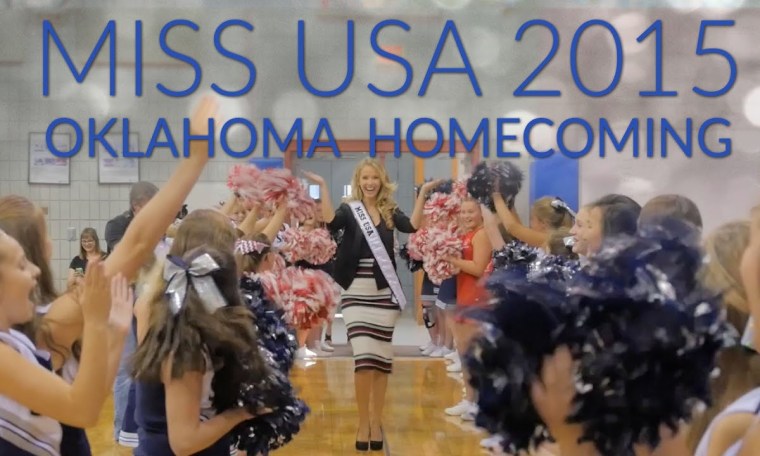 Miss USA 2015 Oklahoma Homecoming Miss USA 2015 Oklahoma Homecoming
