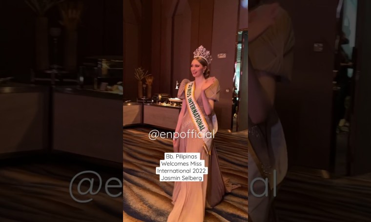 Bb. Pilipinas Charities Inc. is excited to welcome Jasmin Selberg, Miss International 2022 Bb. Pilipinas Charities Inc. is excited to welcome Jasmin Selberg, Miss International 2022