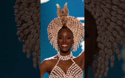 National Costume of Miss Universe Angola at the 71st Miss Universe Pageant National Costume of Miss Universe Angola at the 71st Miss Universe Pageant