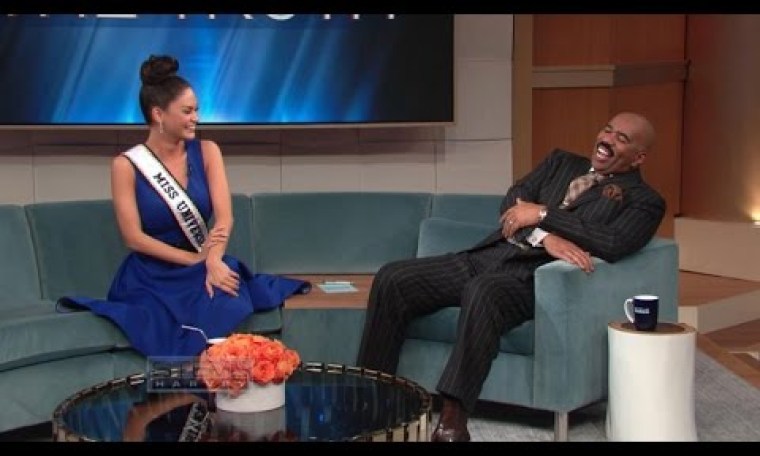 Miss Universe Pia Wurtzbach Forgives Steve Harvey: 'Don't Beat Yourself Up Anymore' Miss Universe Pia Wurtzbach Forgives Steve Harvey: 'Don't Beat Yourself Up Anymore'