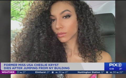 Former Miss USA Cheslie Kryst dies after jumping from Manhattan building Former Miss USA Cheslie Kryst dies after jumping from Manhattan building