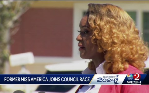 Former Miss America enters race for Orlando commission seat Former Miss America enters race for Orlando commission seat