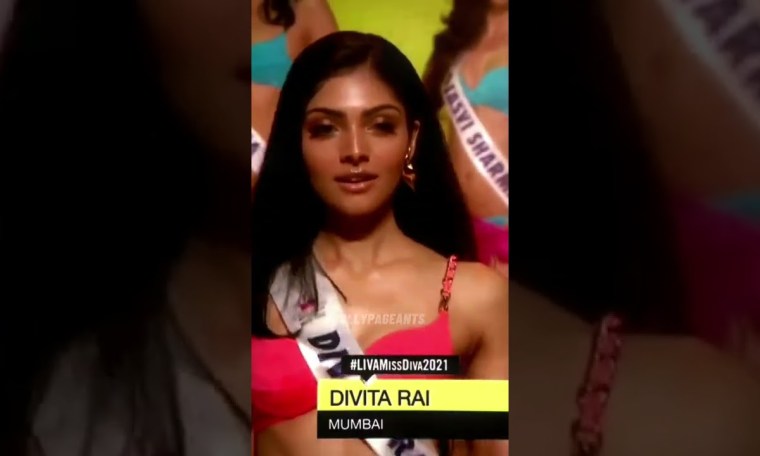 Miss Universe India 2022 Divita Rai Swimsuit Performance Miss Universe India 2022 Divita Rai Swimsuit Performance
