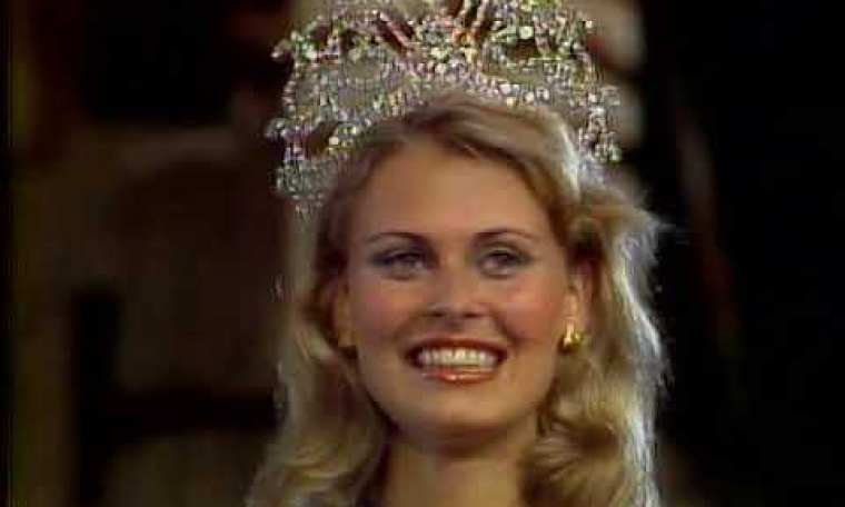 CROWNING MOMENT: Miss Universe 1975 CROWNING MOMENT: Miss Universe 1975