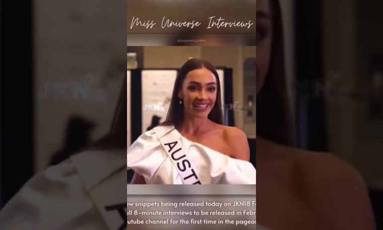 MISS UNIVERSE AUSTRALIA INTERVIEW 2023 MISS UNIVERSE AUSTRALIA INTERVIEW 2023