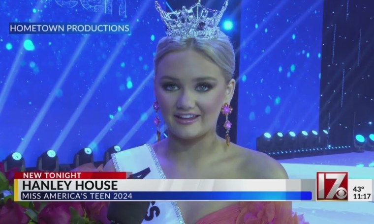 Raleigh native, Johnston Co. student crowned Miss America's Teen Raleigh native, Johnston Co. student crowned Miss America's Teen
