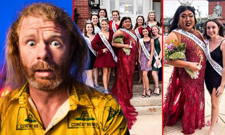 Obese Man Wins Women's Beauty Pageant?! Obese Man Wins Women's Beauty Pageant?!