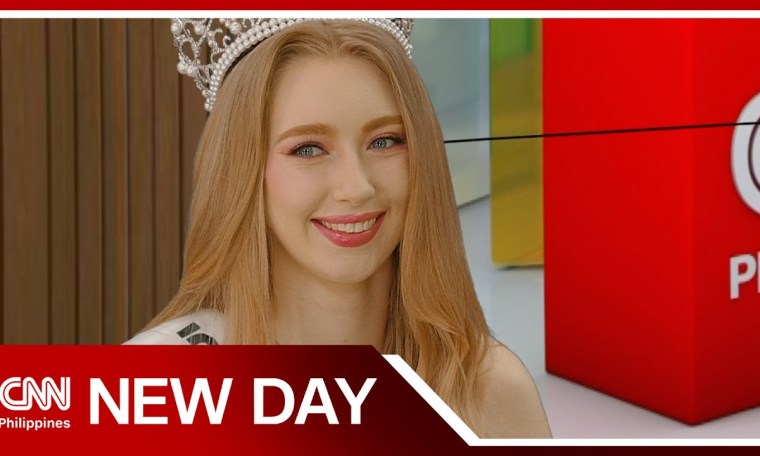 Miss International 2022 Jasmin Selberg in Manila for BB. Pilipinas pageant | New Day Miss International 2022 Jasmin Selberg in Manila for BB. Pilipinas pageant | New Day