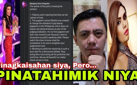 Ingat sa Post & Comment: 5 Reasons why na Lecture ni Miss QnA Marigona Dona Dragusha sa Pageant Fan? Ingat sa Post & Comment: 5 Reasons why na Lecture ni Miss QnA Marigona Dona Dragusha sa Pageant Fan?