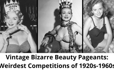 Vintage Bizarre Beauty Pageants: Weirdest Competitions of the 1920s – 1960s Vintage Bizarre Beauty Pageants: Weirdest Competitions of the 1920s – 1960s